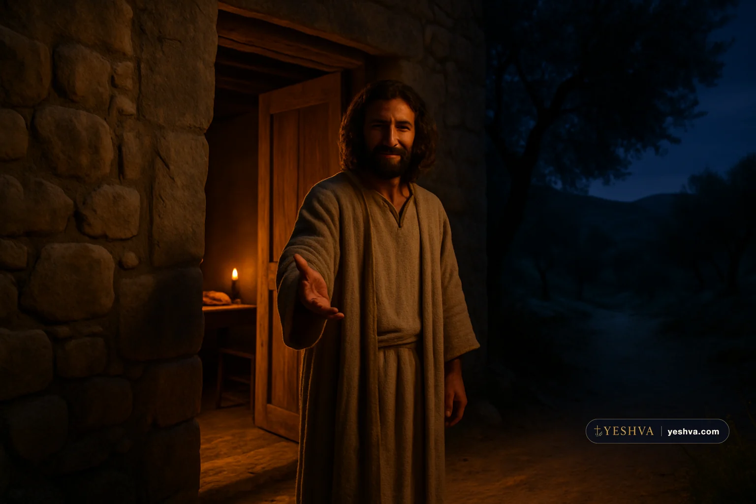 Illustration for: What did Jesus say about heaven?