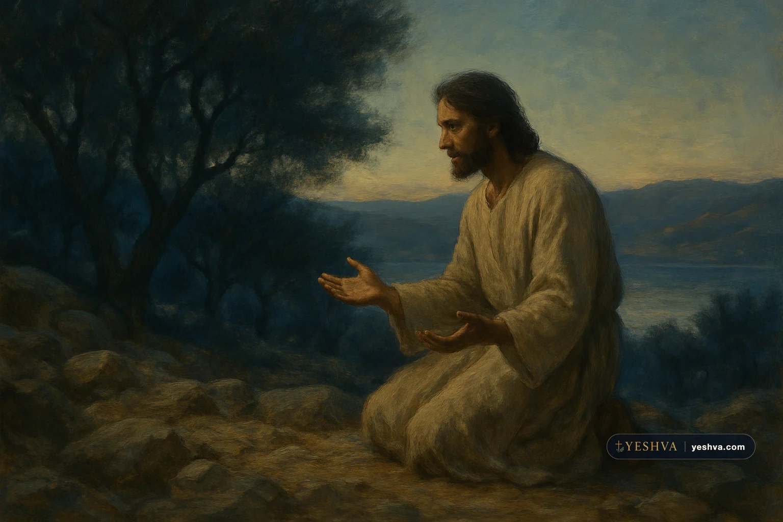 Illustration for: What did Jesus say about prayer?