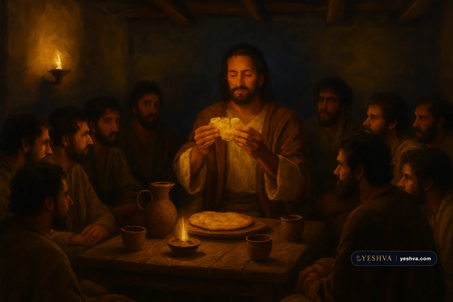 Illustration for: What happened at the Last Supper?