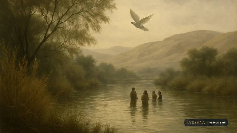 Illustration of Jordan River